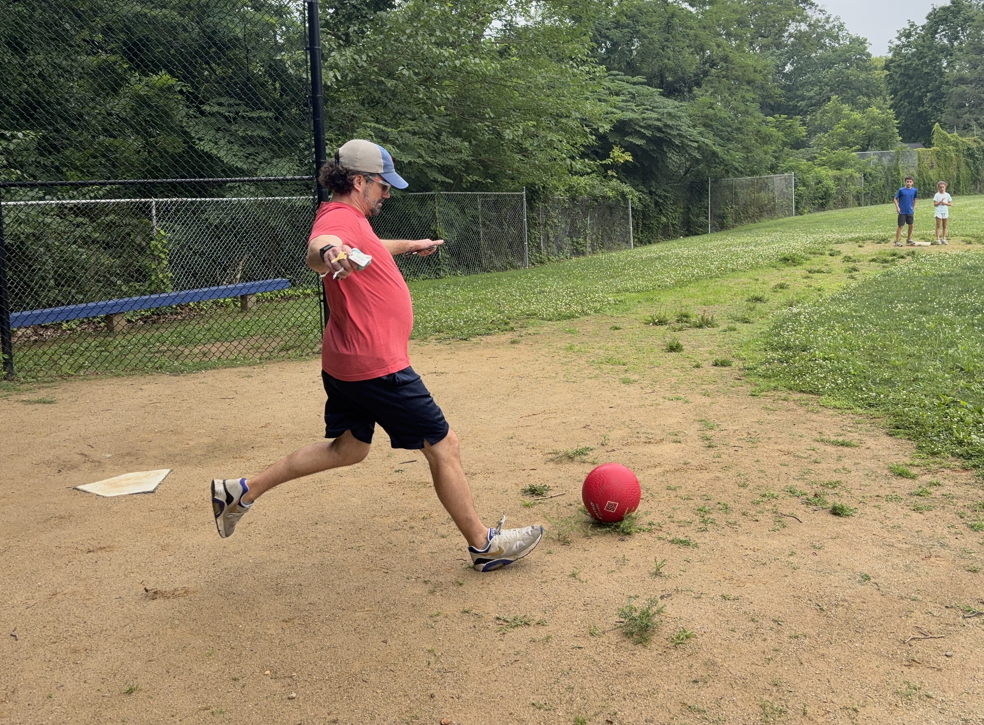 Mike on the windup