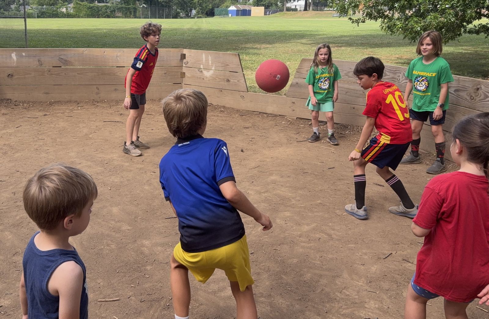 Dominic playing some offense