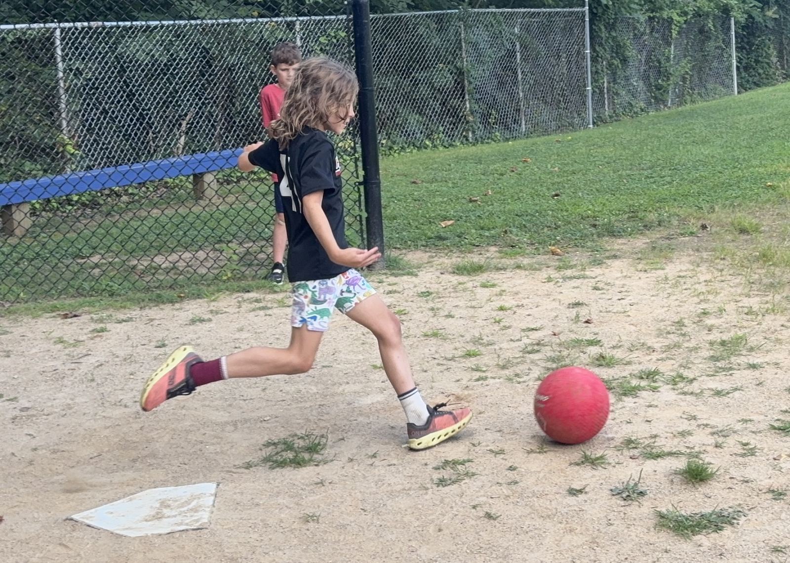 Enzo with the windup
