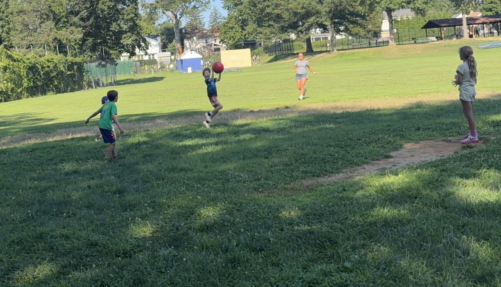 Nathan playing some defense