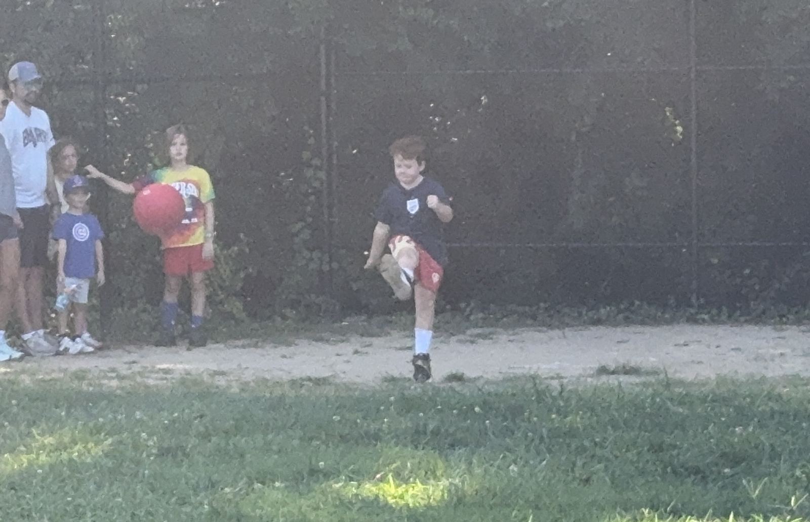Fraser with a blast
