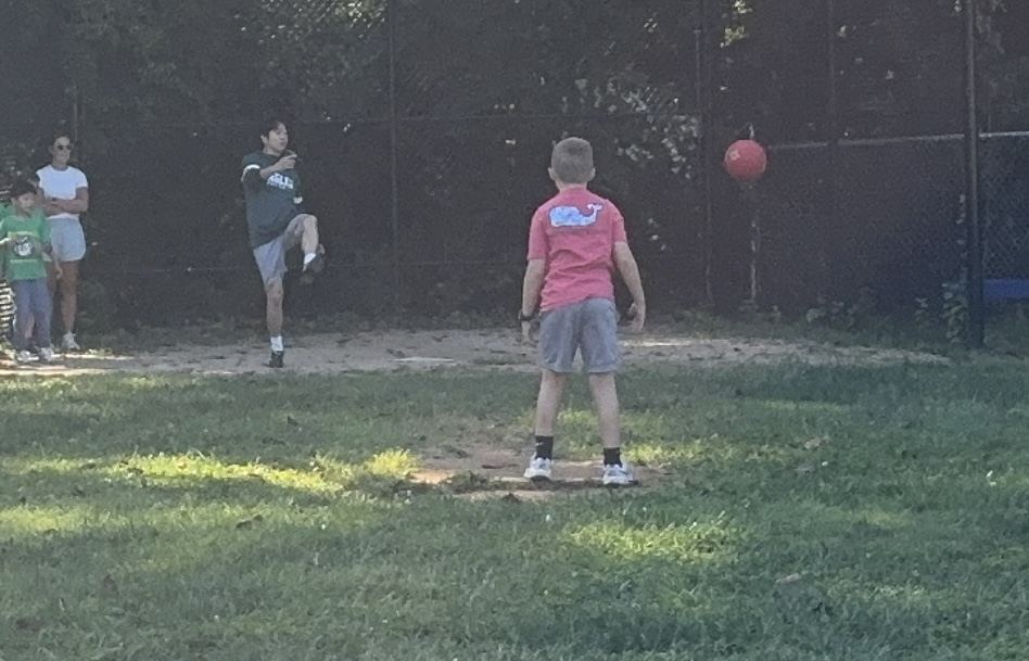 Jae coming back to the kickball field